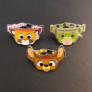 Lot of 3 Disney Pins (Fanny Packs)